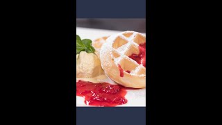 How to Belgische Waffeln  7hauben shorts food recipe waffles lecker dessert [upl. by Nav]