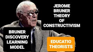 JEROME BRUNER THEORY of CONSTRUCTIVISM  BRUNER DISCOVERY LEARNING MODEL ppt bruner theorists [upl. by Haleelahk]