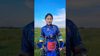 Traditional Mongolian Dance Biyelgee  Beautiful Inner Mongolian Girl Performs dance [upl. by Genny]