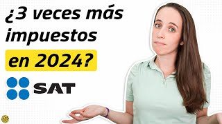 ¿Aumentarán los impuestos por ahorrar en 2024 3 claves para entenderlo [upl. by Ajet]