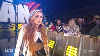 Becky Lynch Entrance  WWE Monday Night Raw January 15 2024 [upl. by Belda]