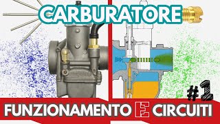 Il Carburatore funzionamento e circuiti interni  smontaggio e rimontaggio  1 di 2  ENG SUB [upl. by Fabriane214]