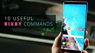 10 Useful Bixby Voice Commands for Galaxy Note 8S8 [upl. by Suoicul]