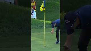 BRILLIANT moment playing partner takes photo of unlucky miss 😂 [upl. by Tadio]