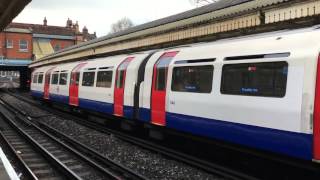 London Underground  Piccadilly line MetroCammel 1973 Stock at Barons Court station [upl. by Nagoh869]