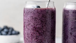 Blueberry Protein Smoothie [upl. by Aninahs]