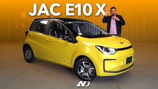 JAC E10x  Al fin un auto eléctrico económico para los mexicanos  Reseña [upl. by Threlkeld754]