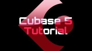 Cubase 5 Tutorial Part 3 [upl. by Noedig]