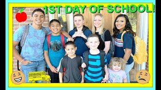 FIRST DAY OF SCHOOL 2019  BACK TO SCHOOL [upl. by Beeck]