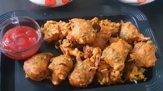 Hygienic food nutrition recipe tasty and healthy మెంతికూర పకోడా  మెంతికూర పకోడా [upl. by Dnalyk]