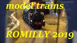 MODEL TRAINSROMILLY2019AMFRFRANCE [upl. by Kalfas522]