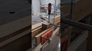 나무 목심 만들어서 때려 박기  조지나카시마 나무다리 만들기diy 목공꿀팁 가구만들기 취목 woodworking George Nakashima [upl. by Asilad]