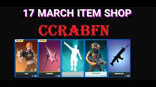 March 17 2021  Fortnite Item Shop Fortnite Battle Royale NEW Haze and Starshot [upl. by Kym793]