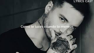 J Balvin  Ginza Letra [upl. by Ymmik858]