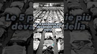 Le 5 pandemie più mortali e devastanti della storia la peste di Giustiniano curiosità misteri [upl. by Sirrap]