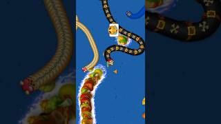 sap hi sap mare aaj  worms zone wormszone snakegame games shorts bigb69 [upl. by Gibe]