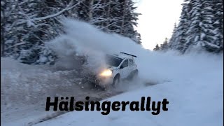 Hälsingerallyt 2024  Avåkningar kriser amp action [upl. by Niveg961]