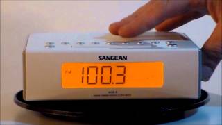 Sangean RCR5 Digital AMFM Clock Radio [upl. by Rivkah799]