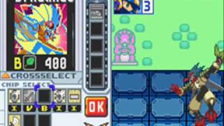 MegaMan Battle Network 6  Sprite importing  SearchMan vs TenguManSP x 4 [upl. by Erdah42]