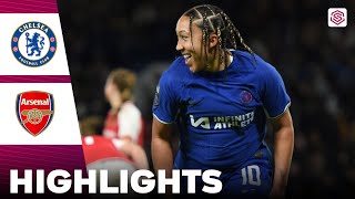 Chelsea vs Arsenal  Highlights  FA Womens Super League 15032024 [upl. by Euqininod663]