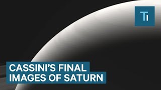 Last Images Of Saturn From NASAs Cassini Spacecraft [upl. by Oilime]