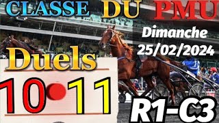 Pronostic PMU Base Solide du Quinté du dimanche 25022024 R1C3 PRIX DE PARIS  AMERIQUE [upl. by Crane]