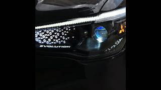 Mitsubishi asx headlight design automobile diy led project mitsubishi mitsubishiasx [upl. by Lowe]