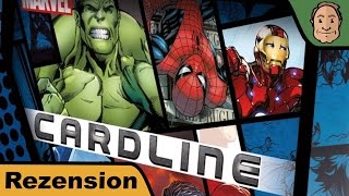 Cardline Marvel  Kartenspiel  Review mit Alex [upl. by Anett777]