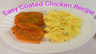 Coated Chicken Recipe [upl. by Nolos]