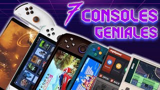 7 consoles portables INCONNUES actuelles et géniales [upl. by Clotilde389]