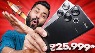 POCO F6 Indian Retail Unit Unboxing amp Quick Review ⚡ Flagship Killer Of 2024  Rs25999 [upl. by Leunammi]