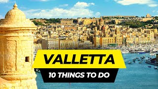 Top 10 Things to do in Valletta 2024  Malta Travel Guide [upl. by Tilly]