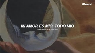 Mitski  My Love Mine All Mine Español  Lyrics [upl. by Theola]