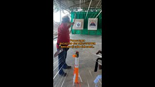 Archery Training Latihan Memanah  Pemasangan Backstop Netting  Stopper Shorts 33 [upl. by Lolita162]