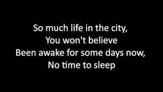 Timeflies  Dont Wake Me Up Lyrics [upl. by Vastha]