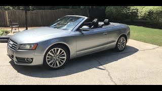 2011 Audi A5 Convertible under 11000 these are a steal [upl. by Elokkin]