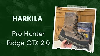 Harkila Pro Hunter Ridge GTX 20 Boots [upl. by Aeneus]