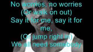 Simon Webbe No worries with lyrics [upl. by Torray118]