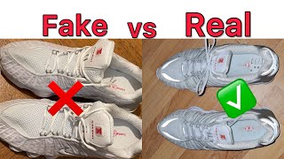 Nike Shox TL ⛔️How to spot a FAKE⛔️ [upl. by Oznole171]