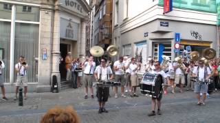 Brass band performs awesome version of Rolling in the Deep [upl. by Isleen970]