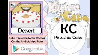 Pistachio Cake  Kitchen Cat [upl. by Keithley]