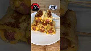 👩🏼‍🍳 Recette  Mini sausage cheese Sandwich Rolls 🌭🧀 easyrecipe shorts [upl. by Leumhs]