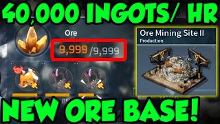 BEST PALWORLD ORE MINING BASE AFTER ORE MINING SITE UPDATE Fastest Palworld Ingot Farm [upl. by Nimajnab]