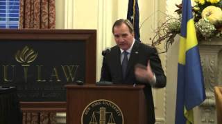 The Nordic Model of Social Democracy A Conversation with Swedish Prime Minister Stefan Löfven [upl. by Bruning]