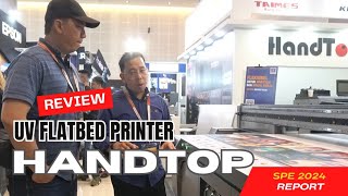 SPE 2024  CELLO  Review HANDTOP UV Flatbed Printer [upl. by Ahsenav801]