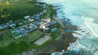 Haga Haga Hotel Eastern Cape  from the air [upl. by Caruso124]