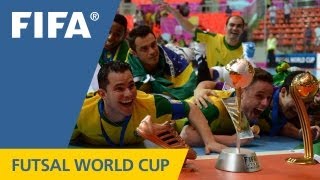 Brazil take epic futsal final in extra time thriller [upl. by Dominga]