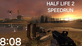 HL2 SPEEDRUN  808 SECONDS [upl. by Iggem]