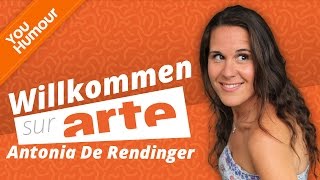 ANTONIA DE RENDINGER  Willkommen sur Arte [upl. by Lietman344]