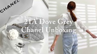 🕊️ 21A Chanel Unboxing Grey Classic  15 Price Increases [upl. by Eneluj]